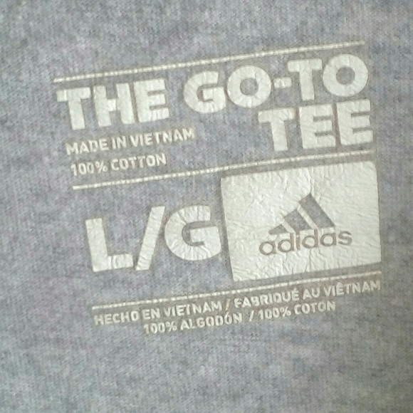 Adidas Youth Boys Athletic T Shirt Size Large - Picture 4 of 6